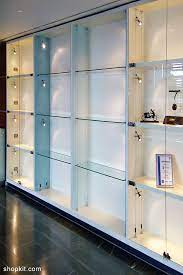 Glass Cabinets Display Wall