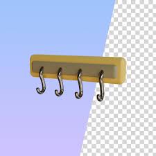 Clothes Hanger 3d Icon Premium Psd