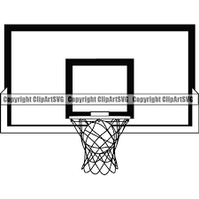 Basketball Hoop 8 Backboard Goal Rim