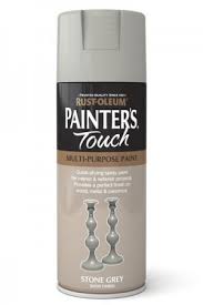 Rust Oleum Stone Grey Satin Spray Paint
