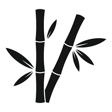 Jungle Bamboo Icon Simple Style