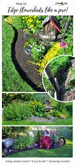 How To Create Flower Bed Edging Like A