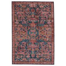 Vibe By Jaipur Living 5 0 X 7 3 Pink Blue Swoon Maven Area Rug