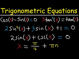 Solving Trigonometric Equations By