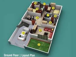 Ground Floor Layout Plan 2 In Gwalior