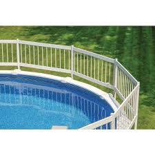 Blue Wave Above Ground Pool Fence Add