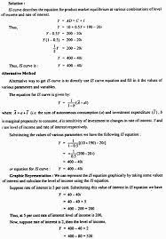 Algebraic Ysis Of Is Lm Model