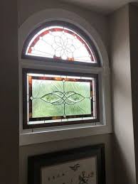 Trasnpa Modern Stained Glass Window