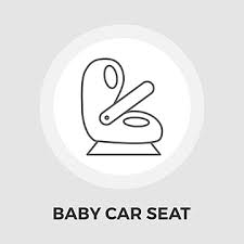 Child Car Seat Vector Art Png Images