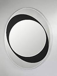 Sphere Oval Frameless Bevelled Wall