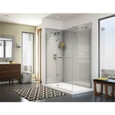 Acrylic Floor Glass Corner Shower Kit
