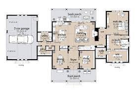 2 Story Barndominium House Plan