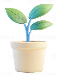 Minimalist 3d Plant Pot Icon For Urban
