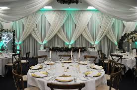 Room Ceiling Drapery Venues Covered