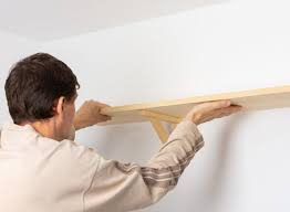 How To Hang Shelves Perfectly On The