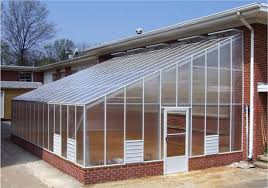 Traditional Glass Lean To Greenhouse