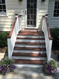 Staining Exterior Stairs In Ham Nj