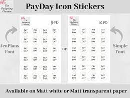 Payday Stickers Budget Planner Icon