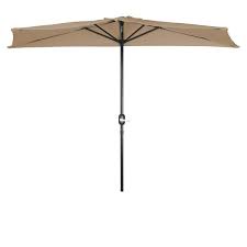 9 Ft Market Half Patio Umbrella