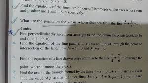 3 Find The Equations Of The Lines