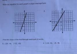 Solved Nalle Write An Equation For Each