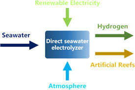 Direct Electrochemical Seawater