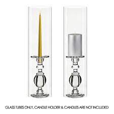 Glass Hurricane Candle Shade