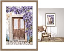 Glass Framed Door Wall Art Decor Guru