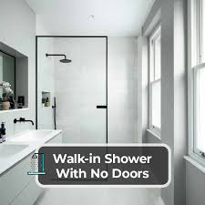 Walk In Shower With No Doors Kitchen