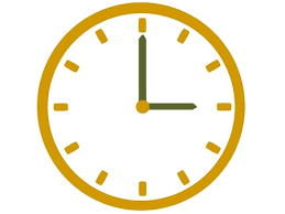 Free Vectors Clock Simple Wall Clock Icon