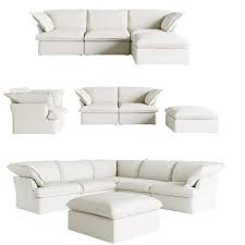 Linen Modular Sectional Sofa