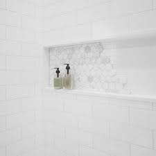 Subway Tile Shower Wall Surround
