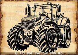 Buy Vector Tractor Engine Ai Eps