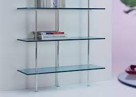 Tonelli Trasparenza Glass Bookcase