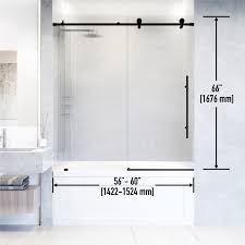 Frameless Sliding Tub Door