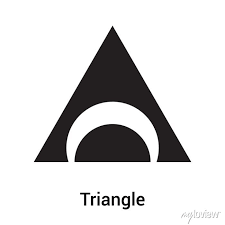 Triangle Icon Vector Sign And Symbol
