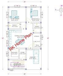 Bhk House Plan In 2023 House Plans