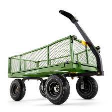 Gorilla Carts 4 Cu Ft Metal Garden