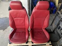 03 08 Bmw Z4 E85 E86 Seats Dream Red