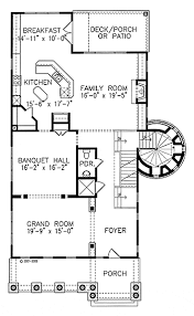 Dove Cove Coastal House Plans From