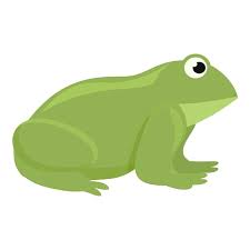 Lake Frog Icon Cartoon Vector Cute Toad