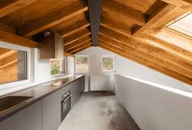 exposed wooden ceilings