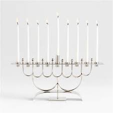 Stainless Steel Menorah By Lucia Eames