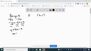 Solved Write An Equation Of Each Line