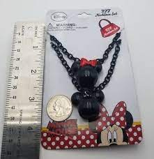 Disney Mickey Minnie Mouse Necklace