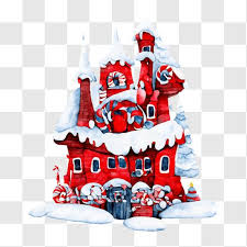Festive Castle With