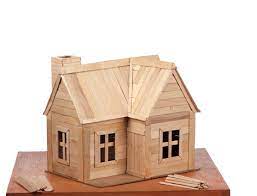 Popsicle Stick House Images Browse