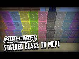 Stained Glass In Minecraft Pe 1 0
