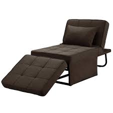4 In 1 Gray Adjustable Single Sofa Bed