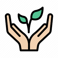 Hand Green Care Safety Nature Icon